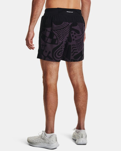 Pantallona të shkurtra sportive Under Armour We Run Short SN99, për vrapim, të zeza