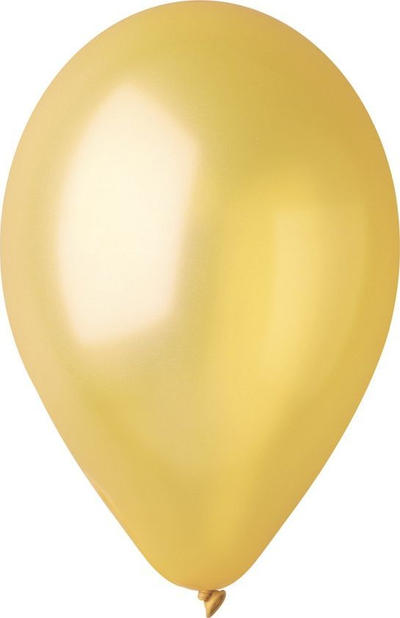 Balona Godan Metallic Dorato, 25 cm, 100 copë, ngjyrë ari