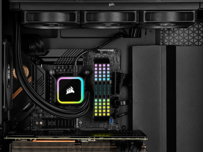 Ftohës procesori CORSAIR iCUE H115i RGB ELITE, 280mm, me ujë, i zi