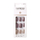Set thonjë artificial KISS imPRESS Nails Flawless, 30 copë