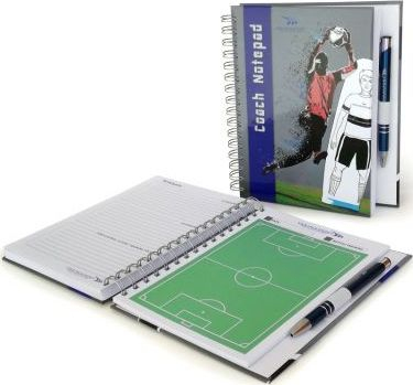Fletore trajneri Yakimasport Coach Notepad 100241, format A5, 100 faqe, shumëngjyrëshe