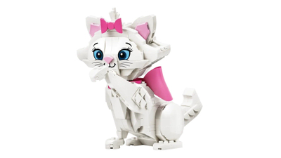 Lodër ndërtimi LEGO Disney The Aristocats Adorable Marie, set figurë, shumëngjyrëshe