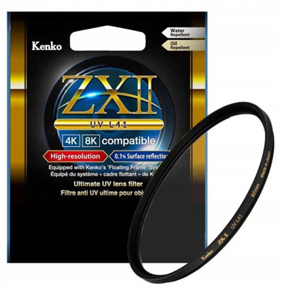 Филтер за објектив Kenko ZXII UV L41, 67mm, црн