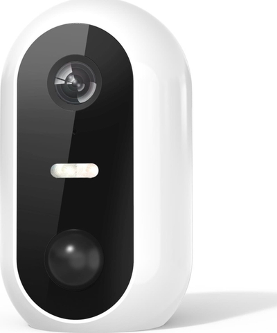 Kamerë e jashtme Extralink Smart Life SolarEye me panel dielli, Wi‑Fi, e bardhë