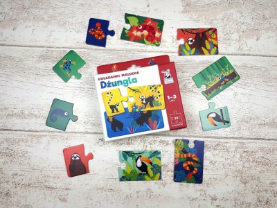 Set puzzle Edgard, 10 copë, shumëngjyrëshe