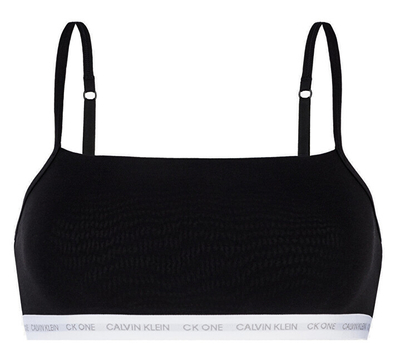 Sytjena Calvin Klein CK One Unlined Bralette 2Pk QF6040E 001 Black / Black