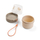 Tas per ushqim set 2 cope - Birdee Sand