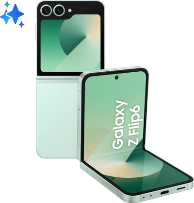Telefoni Samsung Galaxy Z Flip6, palos, 5G, jeshil