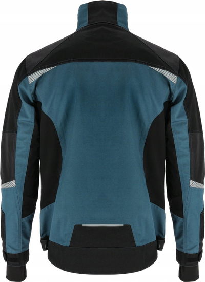 Xhaketë pune Lahti Turquoise Black, 2XL, elemente reflektuese, elastike