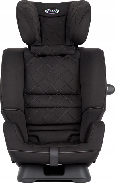 Sedilje makinë për fëmijë Graco SlimFit Mid Night, deri 36kg, e zezë