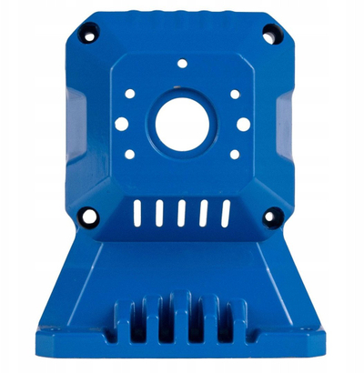 Kapak motori për makinë lëmimi tavoline GEKO, për shirit 150mm, plastik, blu