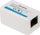 Ndarës rrjeti Lanberg AD-RJ45-RJ45-OU6, 1x RJ45 hyrje, 1x RJ45 dalje, i bardhë