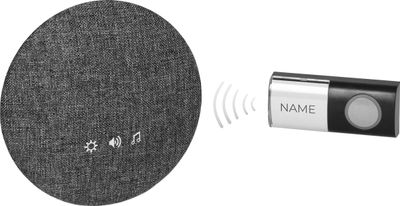 Zile dere Falante Wireless Battery, 200m, 38 melodi, gri