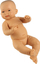 Kukull bebe Llorens Baby Lian, 45cm, trup vinyl, me lëkurë natyrale
