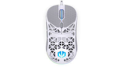 Maus gaming Endorfy LIV, me kabllo, 12000 DPI, i bardhë Onyx