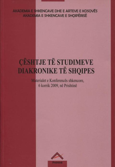 Ceshtje Te Studimeve Diakronike Te Shqipes - Grup Autoresh