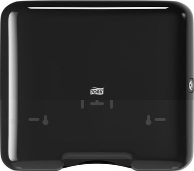 Диспенсер за хартија Tork Elevation Mini H3, за преклоп ZZ и C, црн