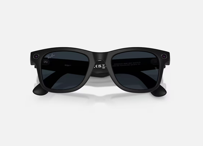 Syze të mençura Ray-Ban Meta Wayfarer Gen 2, High Bridge Fit, lente Transitions, të zeza mat