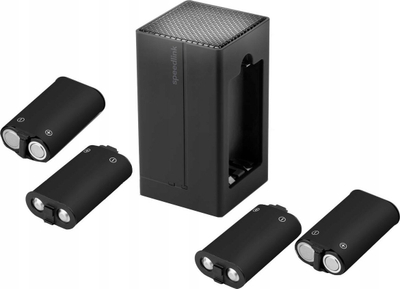 Set karikues baterie Speedlink JUIZZ, për Xbox Series X S dhe One, USB, i zi