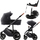 Karrocë për kalamaj Britax Römer Smile 5Z Comfort Plus, set 4 në 1, deri 22 kg, gri