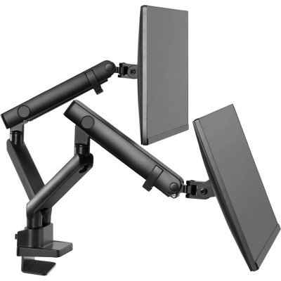 Mbajtëse për dy monitorë 13"- 32" Stell SOS 2021 - E zezë