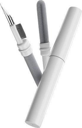 Set pastrimi KeyBudz Air Care për AirPods, stilolaps për pastrim, i bardhë