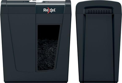 Grirëse letrash Rexel Secure X10, P-4, e zezë