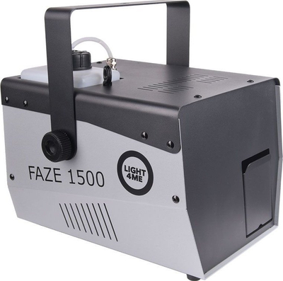 Gjenerator tymi Light4Me Faze 1500, 1500W, me Timer, ngjyrë e zezë