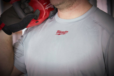 Bluzë pune Milwaukee Workskin WWSSG, COOLCORE, XL, gri