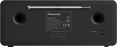 Интернет радио Panasonic RF-D40EGK-K, DAB+, Блутут, црна