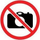 Stiker ndalim fotografimi Kidea, simbol kamerë, rreth i kuq, bardhezi