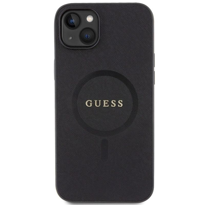 Futrollë telefoni Guess GUHMP15MPSAHMCK, iPhone 15 Plus 6.7", MagSafe, e zezë
