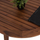 Set lounge oborri Harra HM6236, 4 pjesë, dru akacie, jastëkë gri