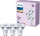 Llambë LED Philips GU10 4.6W, 355lm, 2700K, dritë e bardhë e ngrohtë, set me 3 copë