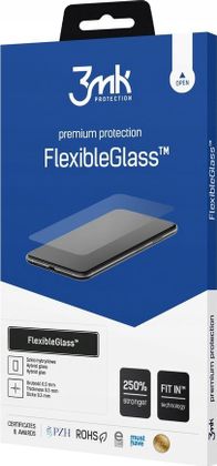 Xham hibrid mbrojtës 3MK FlexibleGlass Doogee T10 Pro, 11", 0.16mm, transparent