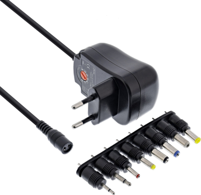 Karikues universal InLine, 12W, 3-12V 1200mA, i zi