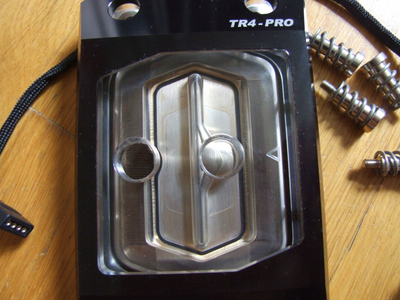 Bllok uji CPU Watercool Heatkiller IV Pro TR4, RGB, akril nikel, i zi