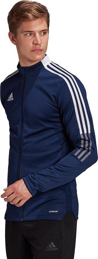 Bluzë sportive Adidas Tiro 21 Track M GH4474, AEROREADY, për burra, blu navy