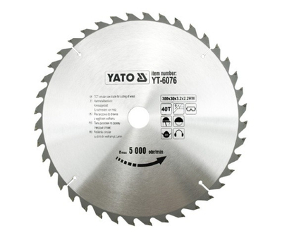 Sharrë rrethore Yato YT-6076, 300 x 30mm