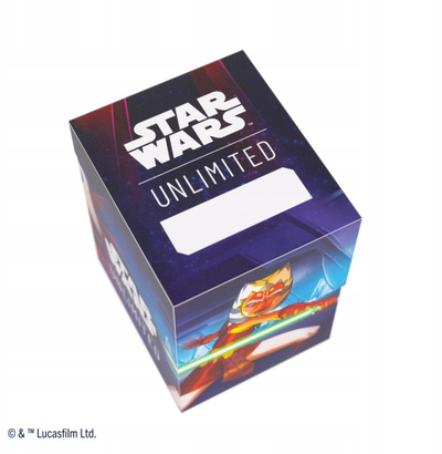 Kuti letra Gamegenic Star Wars Unlimited Soft Crate Ahsoka Tano General Grievous, me ndarës, shumëngjyrëshe