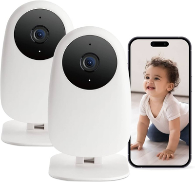 Set kamerë monitorimi Nooie Baby Cam, Full HD, i bardhë