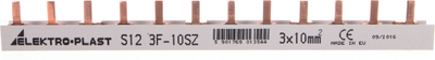Shinë elektrike Elektro-Plast IZS10/3F/12, 3P, 10mm², 63A