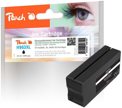Katridh boje Peach 963XL, e zezë, për HP OfficeJet Pro 9010 9020