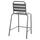 Stol bari Laura mesatare 58,5×58×104 Hcm (HM6065.01), gri
