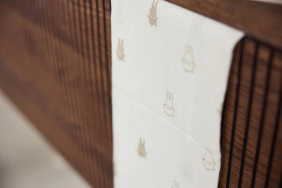 MBULESA TE HOLLA MUSLIN70x70cm Happy Miffy Nougat (3pack)