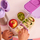 Kuti shujtash b.box Mini Snack Box, 2 ndarje, dorezë transporti, e verdhë