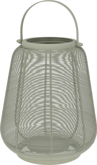 Fanar dekorativ Home Styling Collection, metal, me dorezë, jeshil