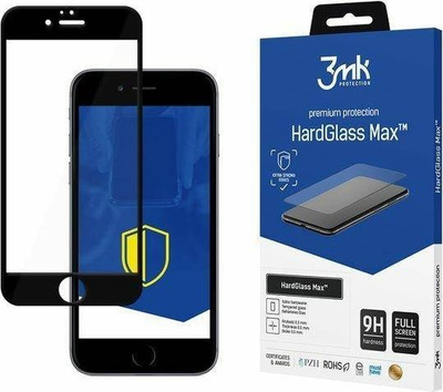 Xham mbrojtës 3MK HardGlass Max Lite Redmi Note 12 Pro Pro Plus, fullscreen, 0.3mm, i zi