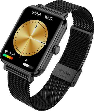 Smartwatch Garett GRC Classic, ekran 1.78\" AMOLED, Bluetooth, çelik i zi