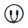 Dviced Magnetic Braided Cable USB-C To USB-C, 1,25m, Dark Grey